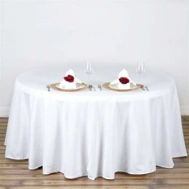 Round White Linens (9)